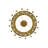 42 - Light Dimmable Wagon Wheel Chandelier