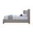 Melbourne Gray Chenille Bed