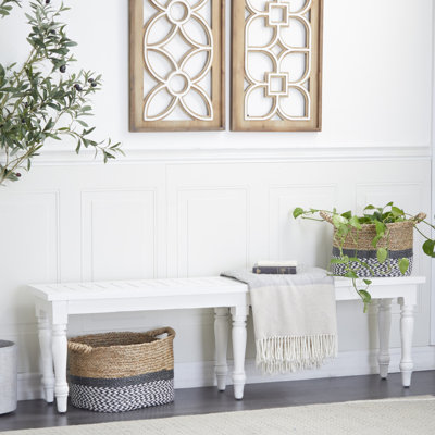 Auttenberg Solid Wood Bench