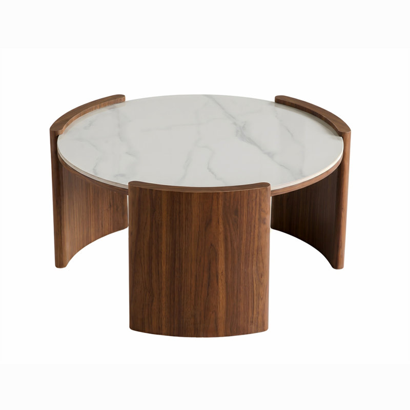 Table basse en pierre frittée Modern