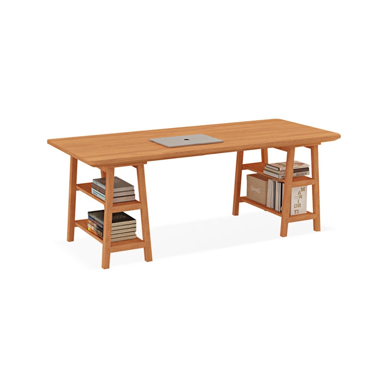 GI863218550764
&Size Solid Wood Solid Wood Writing Desk, 29.53" H x 62.99" W x 31.5" D