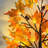 2 Pack 24 Inch Prelit Fall Maple Tree Thanksgiving Decorations With 48 LED Lights