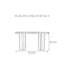 Retro Minimalist Practical Console Table-828832444