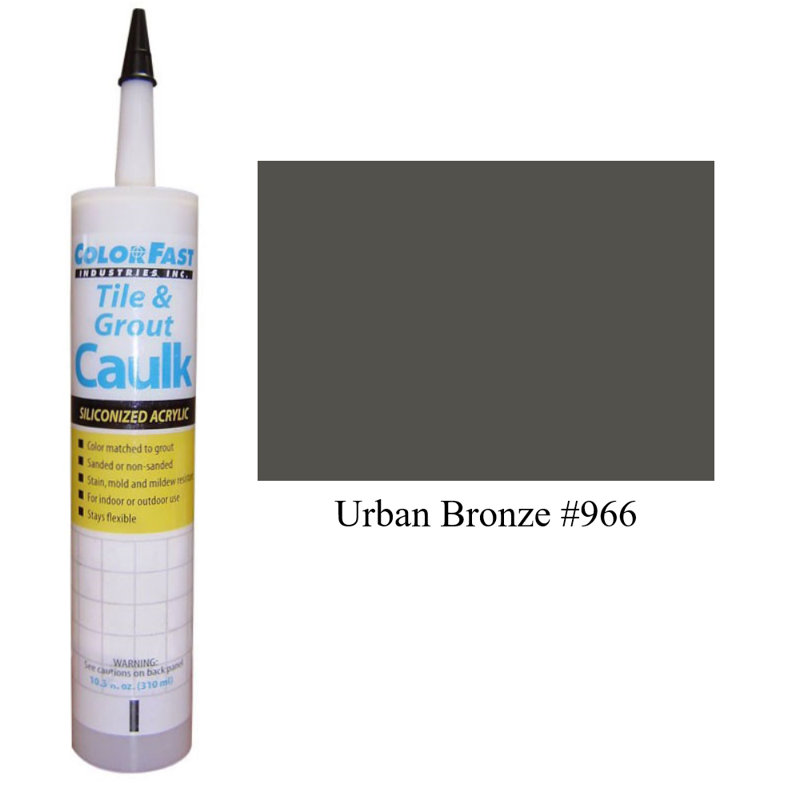 Calfeutrage couleur rapide, Bronze urbain