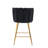Latefa Upholstered Counter Stool with Iron Frame-284612857