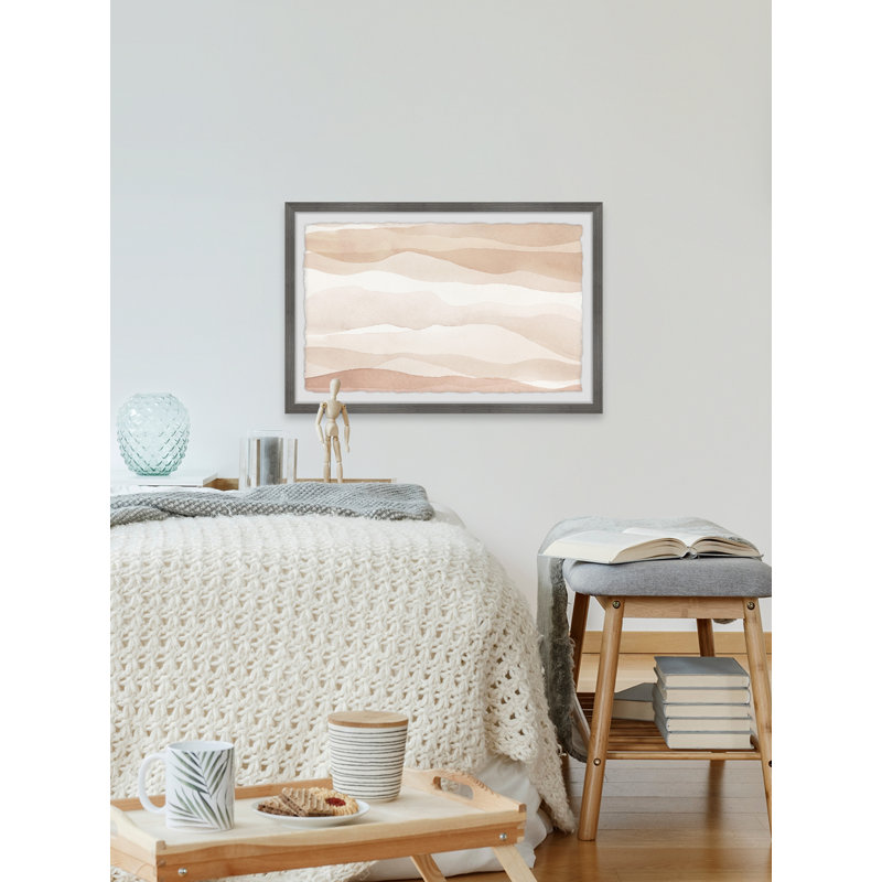 Chaîne des Appalaches - peinture encadrée, H 16 po x l 24 po