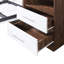 Armoire murale blanche - Solution compacte pour les maisons Support de matelas confortable Matériau de contreplaqué et de bonne nuit de sommeil Multifonctionnel avec un côté Processus d'assemblage simple Pleine grandeur Enregistrer Ajouter-716090836