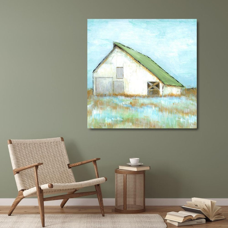 Art sur toile tendue Red Barrel Studio® Tava Studios Gallery: Quiet Pasture, H 28 po x l 28 po