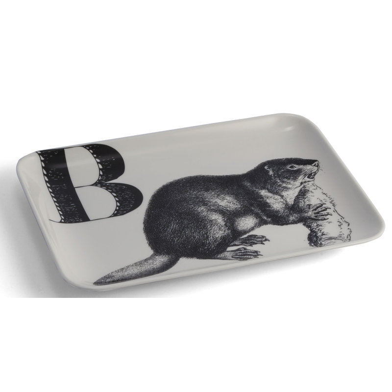 Plateau en mélamine b beaver Delia