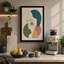 Serene Abstraction Modern - Wrapped Canvas-623094082-623094107