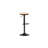 Batdorf Adjustable Height Counter Stool with Metal Frame