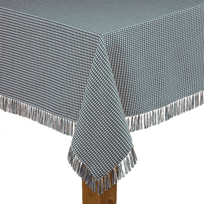 Chesnut Gingham 100% Cotton Tablecloth