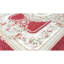 Hand-Knotted High-Quality Red and Beige Area Rug