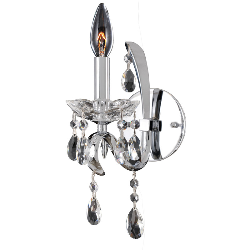 Catalani 1 LT Chrome/Clear Wall Sconce Allegri