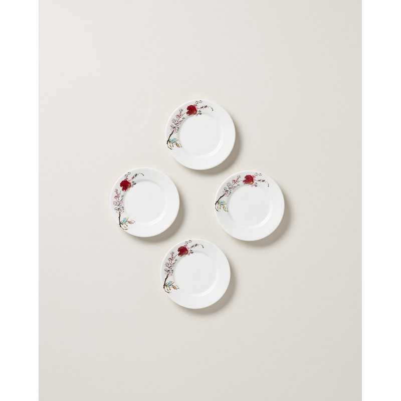 Lenox Chirp Saucers/Party Plates, Set of 4