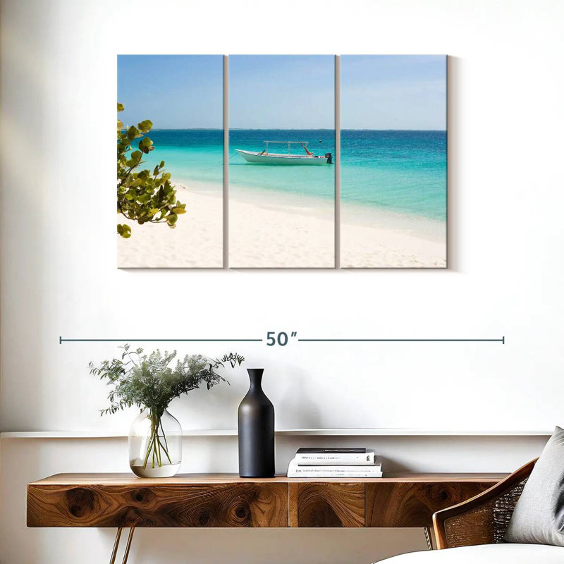 Bateau Mehar Los Roques Beach, H 24 po x l 38 po