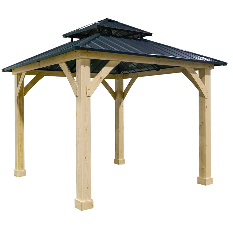 8,7 pi L 8,7 pi. D Pavillon de jardin en bois massif