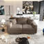 Canapé 82,7 po en velours côtelé 82,7 po, canapé rembourré moderne et confortable-1253043983