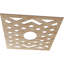 Médaillon de plafond à chevrons-63412024-63412034