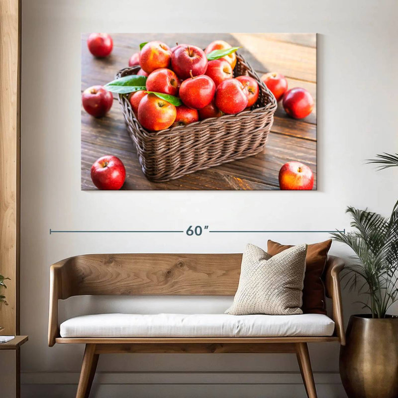 Récolte de pommes fraîches Yarlin, H 32 po x l 48 po