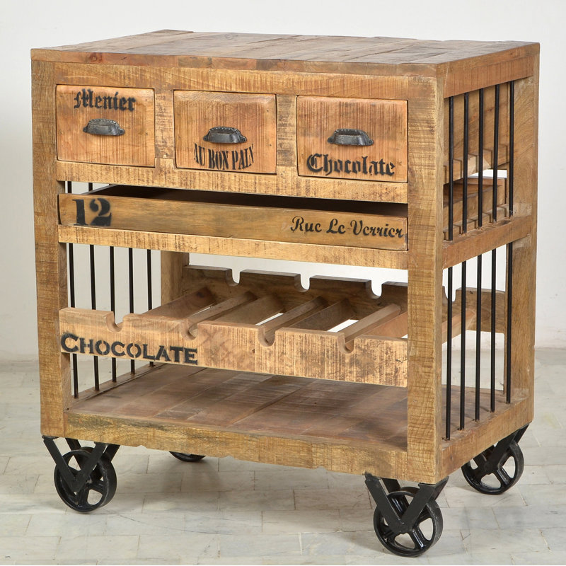 Chariot de cuisine 30,71 po Kym