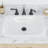 Karran Valera 21 In. Top Mount Vitreous China Rectangular Bathroom Sink