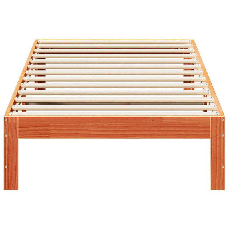 Solid Wood Bed, European Single (90 x 200 cm)
