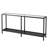 Chiang 64'' Unfinished Glass Top Console Table