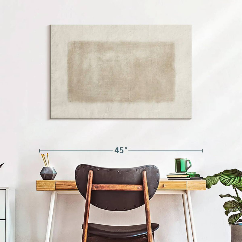 Centered Block, 26" H x 39" W