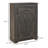 Farmhouse Barn Door Accent Cabinet, Kitchen Sideboard Storage Cabinet with Double Doors-425023670