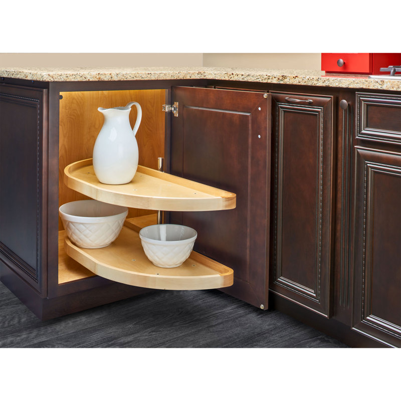 Organisateur de coin en bois Rev-A-Shelf, L 35 po, P 17,15 po