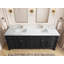 Boîte de rangement de 84 po Jenniferlynn X P 22 po Meuble-lavabo double D-475401383