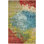 Kalmin Washable Abstract Indoor Rug