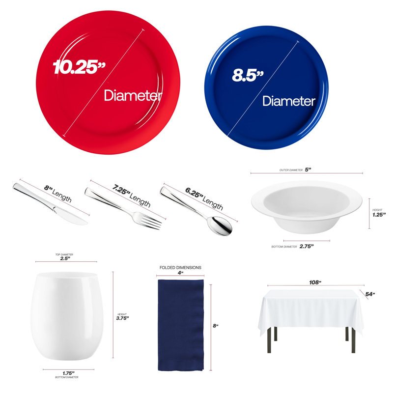 Classic Americana Set - 20 Settings