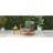 Acacia Wood Outdoor Club Chair With Handwoven Rope Accents & Curved Backrest - Water-Resistant Boho Patio Lounge Chair With Removable Cushions For Porch, Garden-512116300-517139992
