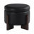  Faux Leather Upholstered Round Ottoman with Storage-411347288