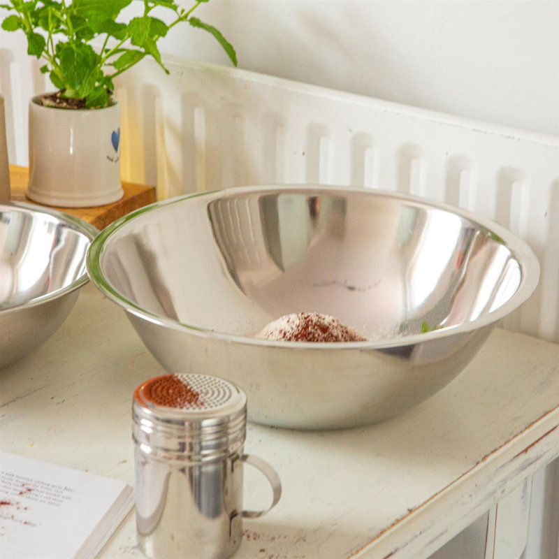 Argon Tableware - Stainless Steel Mixing Bowl, 34cm