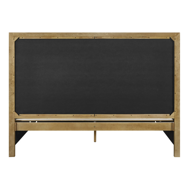 Birchaven Panel Upholstered Storage Bed King, Queen, Tan