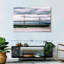 «Panoramic Bridge Mackinac Bridge», reproduction d'art sur toile tendue-769041043