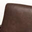 Ensemble de chaises longues 2 pièces Affinity Mid-Century moderne en brun foncé, H 29,47 po x l 27,74 po x P 32,9 po-111638839