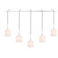 Luminaire suspendu linéaire pour îlot de cuisine 5 lumières Thiede-1746959266-1746191566