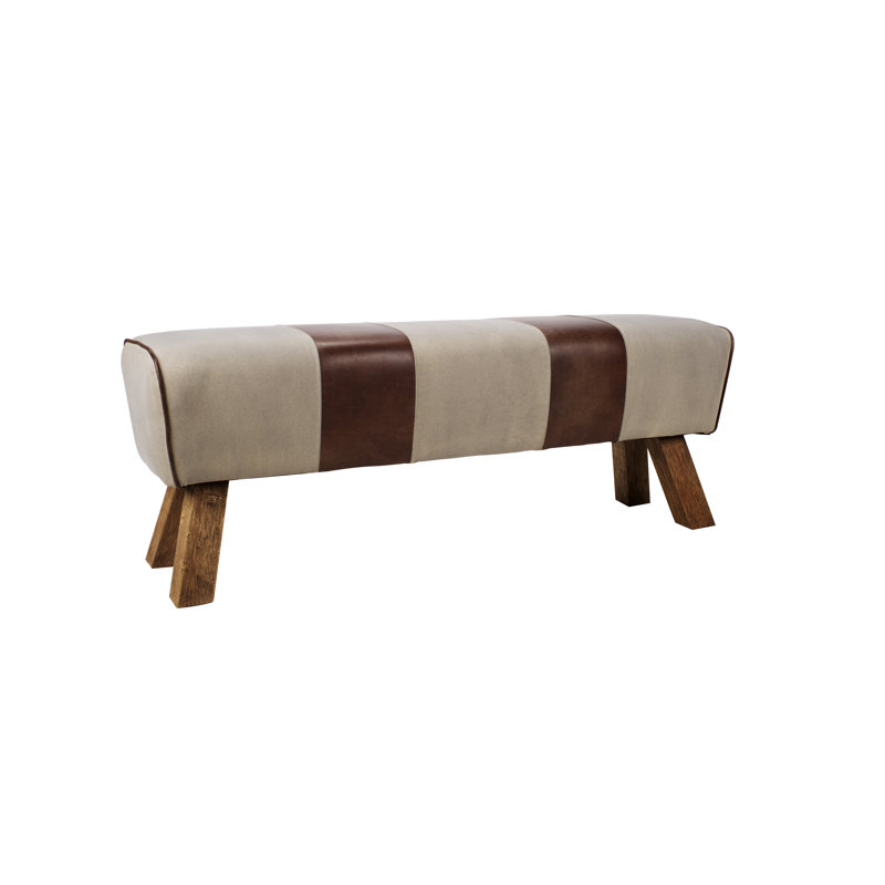 Pommel Leather Bench