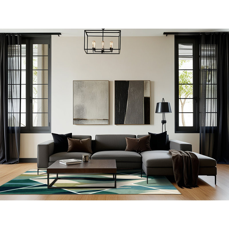 Tapis céleste Serenade, Carré 3 pi