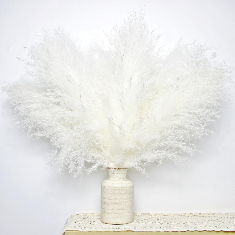 17'' Pampas Grass Grass, White