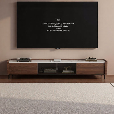 Modern Luxury-Inspired TV Stand