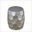 Table basse en aluminium antique martelé à la main Ensemble de tables de bout, facile à nettoyer, entièrement assemblé pour le salon-460499262