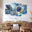 Avery gris et bleu abstrait-106046503