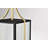 Holden - Outdoor Post Lantern - Gold And Black Finish - Clear Glass