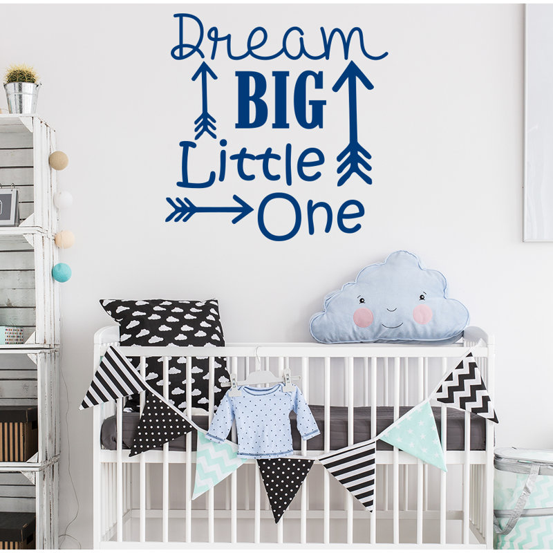 Décalcomanie murale big little rêve Baumeister, Bleu