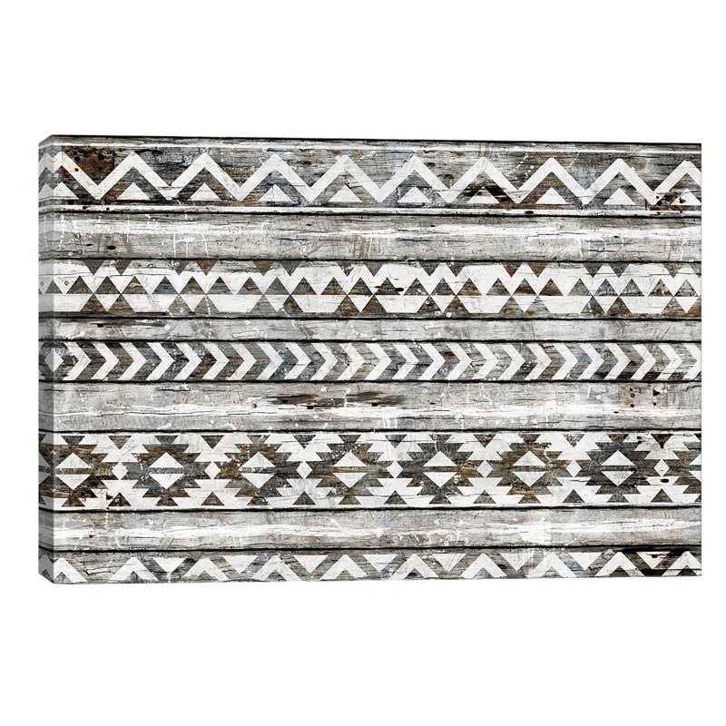 Navajo Pattern by Diego Tirigall - Wrapped Canvas Print, 66.04 cm H x 45.72 cm W x 1.91 cm D